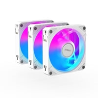 Gigabyte AORUS 120mm White ARGB Fans 3-Pack PWM Daisy-Chain Gigabyte AORUS 120mm White ARGB Fans 3-Pack PWM Daisy-Chain